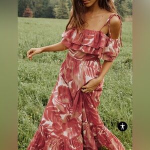 Zara off the shoulder dress